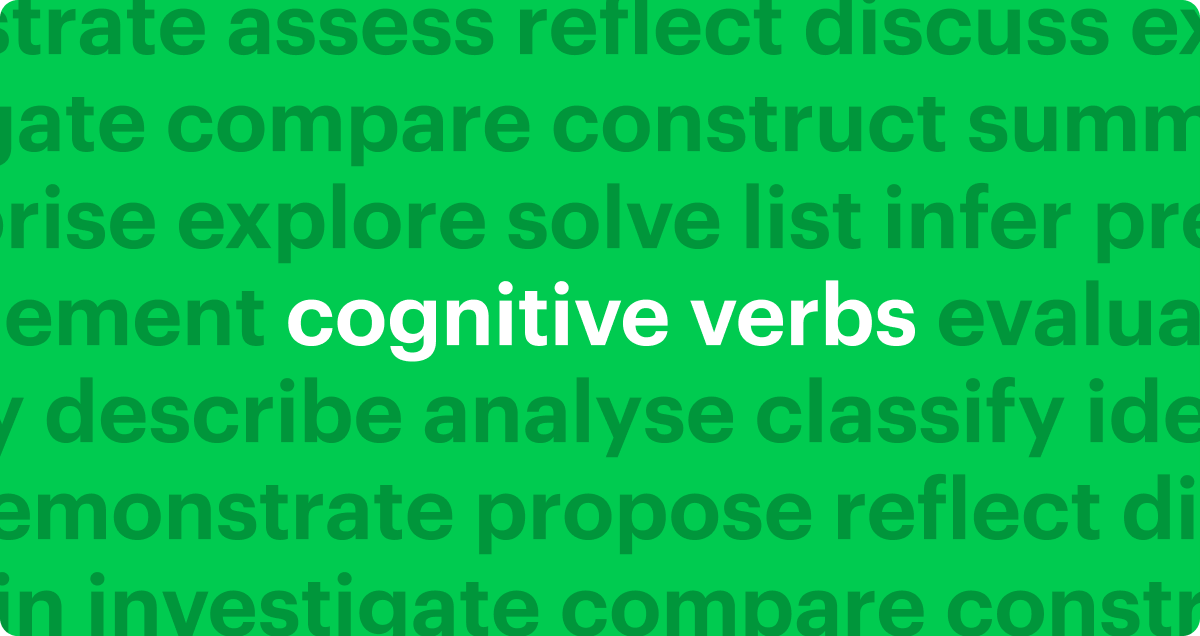 Cognitive verbs in Stile